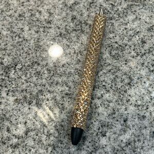 Champagne Gold Rhinestone Gel Pen